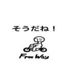 Free Way ちゃみりー ツーリング クラブ 2（個別スタンプ：13）