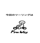Free Way ちゃみりー ツーリング クラブ 2（個別スタンプ：14）