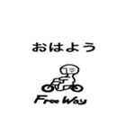 Free Way ちゃみりー ツーリング クラブ 2（個別スタンプ：15）