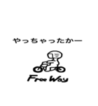 Free Way ちゃみりー ツーリング クラブ 2（個別スタンプ：16）