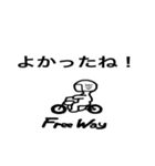 Free Way ちゃみりー ツーリング クラブ 2（個別スタンプ：24）