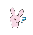 とってもかわいいねむりうさぎ（個別スタンプ：21）