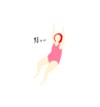 スイムタイム（個別スタンプ：3）