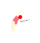 スイムタイム（個別スタンプ：20）