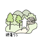 ミニマムさんin summer（個別スタンプ：16）