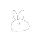 うさぎVS世界（個別スタンプ：4）