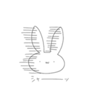 うさぎVS世界（個別スタンプ：6）