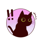 黒猫スタンプちゃん（個別スタンプ：29）