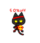 黒猫(ネロ5)（個別スタンプ：35）