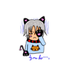 萌え猫クロロ君❤（個別スタンプ：15）