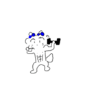 パールちんと人間のお友達2（個別スタンプ：30）