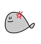 おさかなさん（くちわるめ）（個別スタンプ：8）