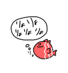 おさかなさん（くちわるめ）（個別スタンプ：25）