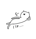 あいさつをする会社員のねこさん（個別スタンプ：11）