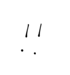 雑な文字1（個別スタンプ：5）