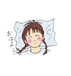 女の子の気持ち #001（個別スタンプ：4）