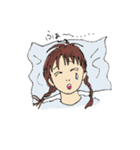 女の子の気持ち #001（個別スタンプ：5）