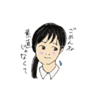 女の子の気持ち #001（個別スタンプ：16）
