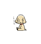 まつげの長いアメコカちゃん（個別スタンプ：1）