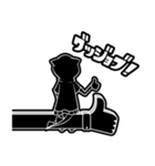日常で使えるスタンプ【Q black drop】（個別スタンプ：4）