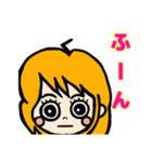 表情豊かでリアクション大きめの女の子6（個別スタンプ：14）