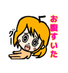 表情豊かでリアクション大きめの女の子6（個別スタンプ：15）