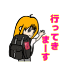 表情豊かでリアクション大きめの女の子6（個別スタンプ：16）