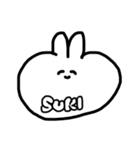 うさぎ風なんだよな（個別スタンプ：1）