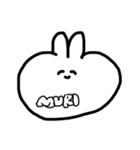うさぎ風なんだよな（個別スタンプ：4）