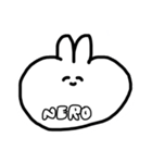 うさぎ風なんだよな（個別スタンプ：5）