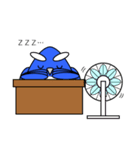 ルリビタキちゃん 夏（個別スタンプ：16）