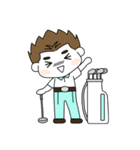 皆さん、すべてナイスショット（個別スタンプ：11）