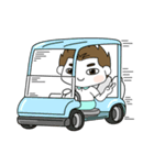 皆さん、すべてナイスショット（個別スタンプ：15）