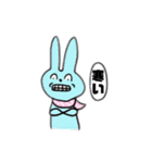 吹き出しで喋るうさぎ（個別スタンプ：19）