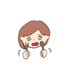 気まぐれあゆちゃん♡（個別スタンプ：3）
