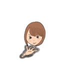 気まぐれあゆちゃん♡（個別スタンプ：6）