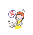 ねことみりこちゃんの日常会話4（個別スタンプ：22）