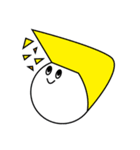 図形と髪型とスタンプ（個別スタンプ：3）