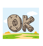 原始時代文字（個別スタンプ：5）