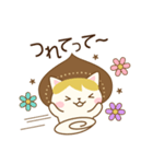 マロンねこの夏スタンプ（個別スタンプ：16）