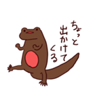 アカハライモリくん～お母さん用～（個別スタンプ：3）