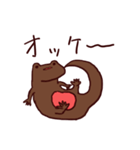 アカハライモリくん～お母さん用～（個別スタンプ：15）