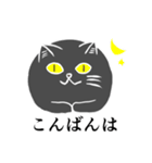 よく丸いねこ（個別スタンプ：4）