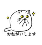 よく丸いねこ（個別スタンプ：19）