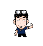 お友達キャラ しんじ編（個別スタンプ：3）