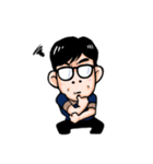 お友達キャラ しんじ編（個別スタンプ：7）