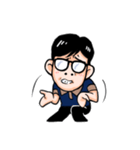 お友達キャラ しんじ編（個別スタンプ：8）