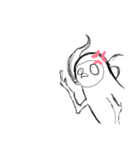 あくましきあいさつ（個別スタンプ：1）