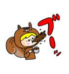 かぶりものさんたちvol.2（個別スタンプ：14）
