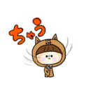 かぶりものさんたちvol.2（個別スタンプ：38）